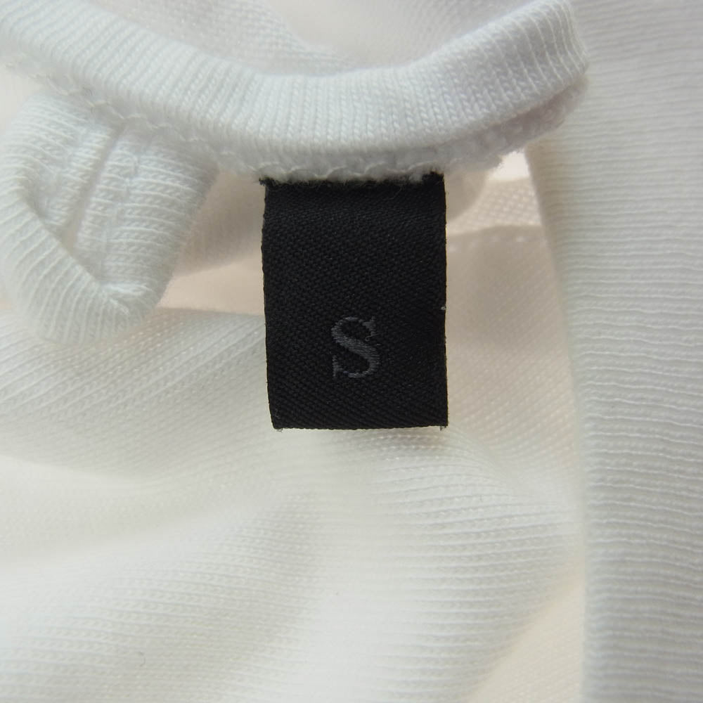 MONCLER モンクレール MAGLIA T-SHIRT マグリア ロゴ ポケット 半袖 Ｔシャツ ホワイト系 S【中古】