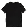 MONCLER モンクレール H20918C00008 ss t-shirt ロゴ 半袖 Tシャツ ブラック系 XS【中古】