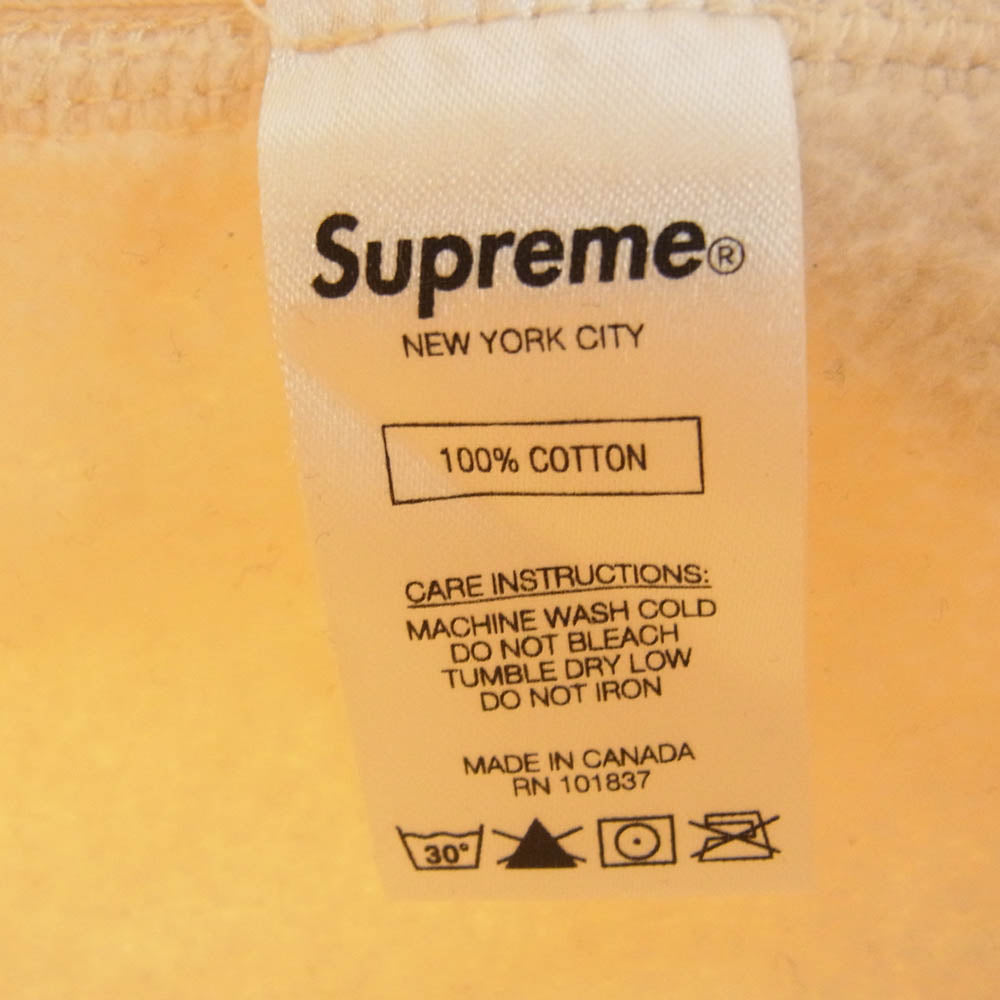 Supreme シュプリーム 18AW Box Logo Crewneck ボックスロゴ クルーネック スウェット オフホワイト系 M【中古】