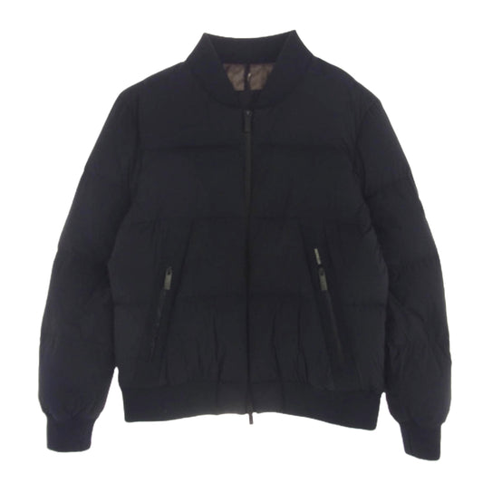 MONCLER モンクレール G20911A0002653132 BERLING ナイロン ダウン ボンバー ジャケット ブルゾン ブラック系 1【中古】