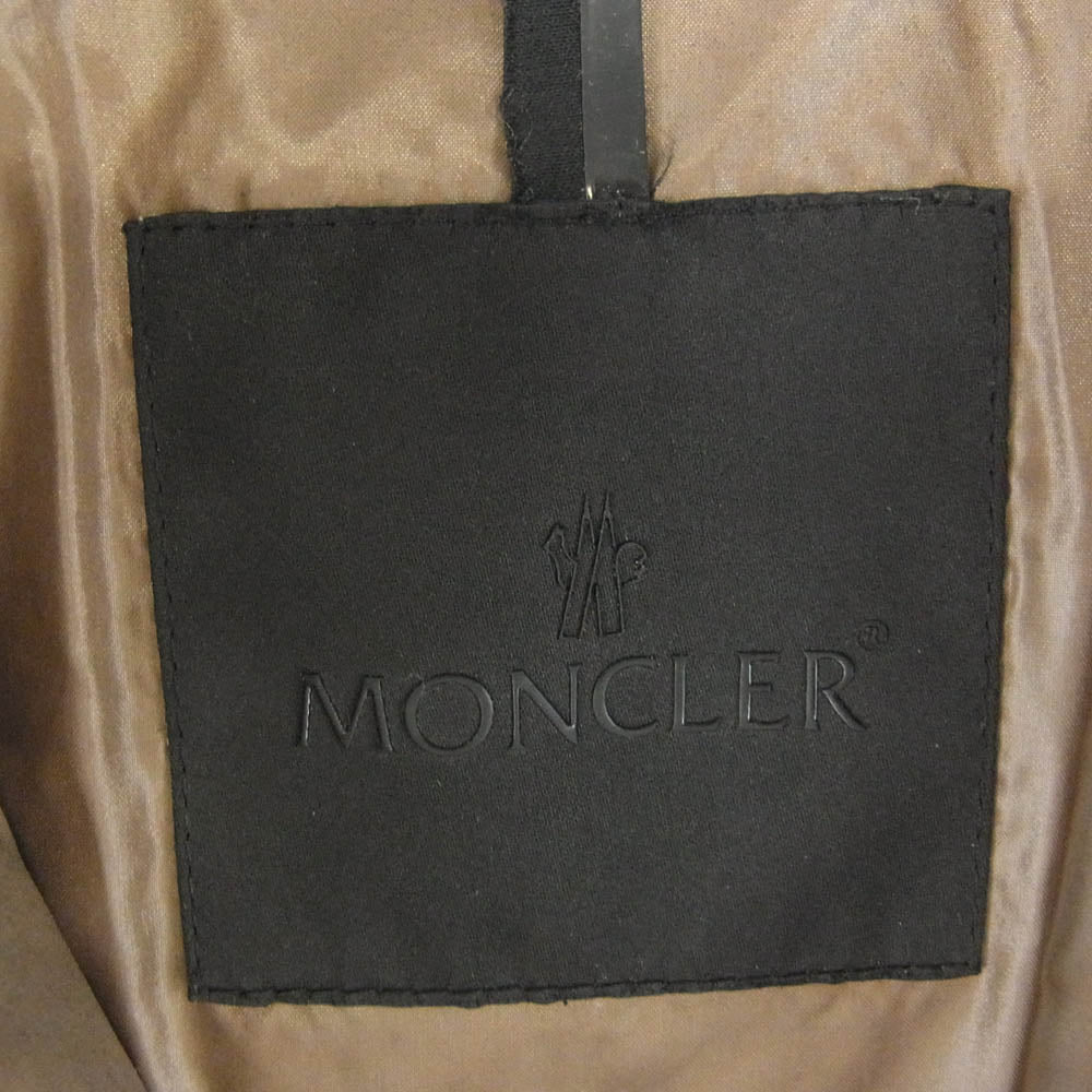 MONCLER モンクレール G20911A0002653132 BERLING ナイロン ダウン ボンバー ジャケット ブルゾン ブラック系 1【中古】