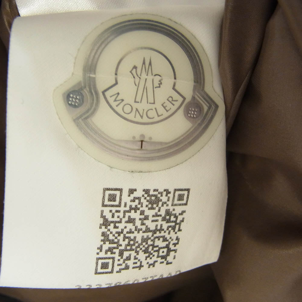 MONCLER モンクレール G20911A0002653132 BERLING ナイロン ダウン ボンバー ジャケット ブルゾン ブラック系 1【中古】