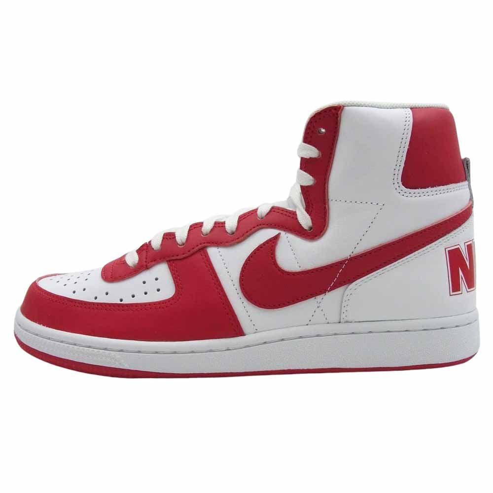 NIKE ナイキ FJ4454-100 TERMINATOR HIGH UNIVERSITY RED ターミネーター ハイカット ユニバーシティレッド スニーカー レッド系 ホワイト系 27cm【新古品】【未使用】【中古】