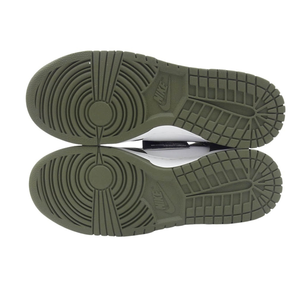 NIKE ナイキ DD1399-107 DUNK HIGH RETRO ダンクハイ レトロ チャンピオンシップカーキ ハイカット スニーカー カーキ系 ホワイト系 27cm【新古品】【未使用】【中古】