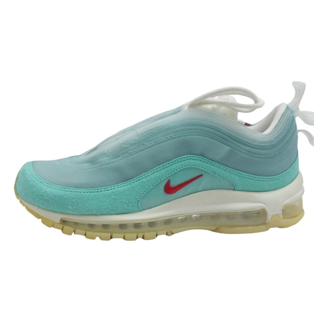 NIKE ナイキ CI1508-400 AIR MAX ON-AIR SHANGHAI 上海 エアマックス97 スニーカー ホワイト系 ライトブルー系 26.5cm【中古】