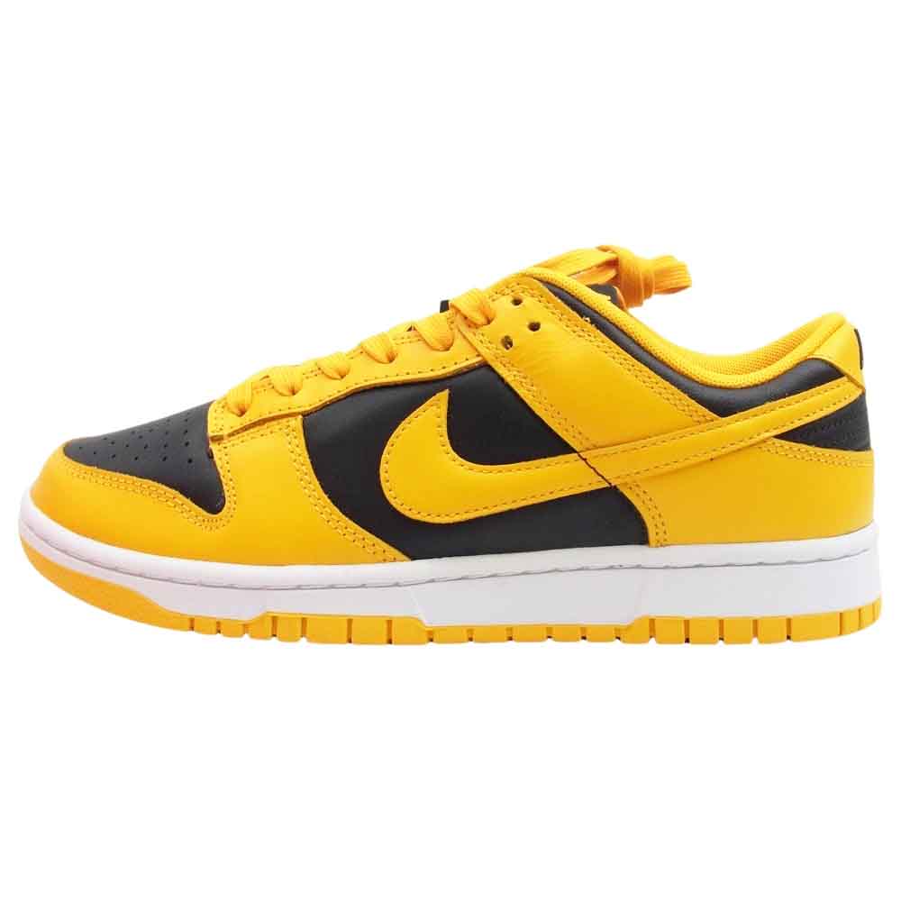 NIKE ナイキ DD1391-004 DUNK LOW RETRO CHAMPIONSHIP GOLDROD ダンクロー チャンピオンシップ ゴールド スニーカー ブラック系 イエロー系 27cm【新古品】【未使用】【中古】