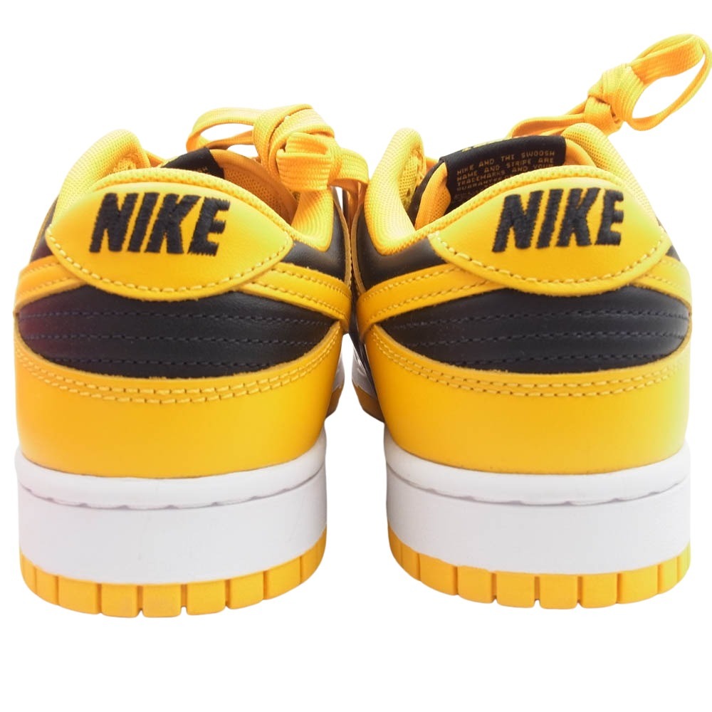NIKE ナイキ DD1391-004 DUNK LOW RETRO CHAMPIONSHIP GOLDROD ダンクロー チャンピオンシップ ゴールド スニーカー ブラック系 イエロー系 27cm【新古品】【未使用】【中古】