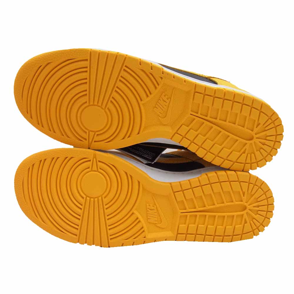 NIKE ナイキ DD1391-004 DUNK LOW RETRO CHAMPIONSHIP GOLDROD ダンクロー チャンピオンシップ ゴールド スニーカー ブラック系 イエロー系 27cm【新古品】【未使用】【中古】