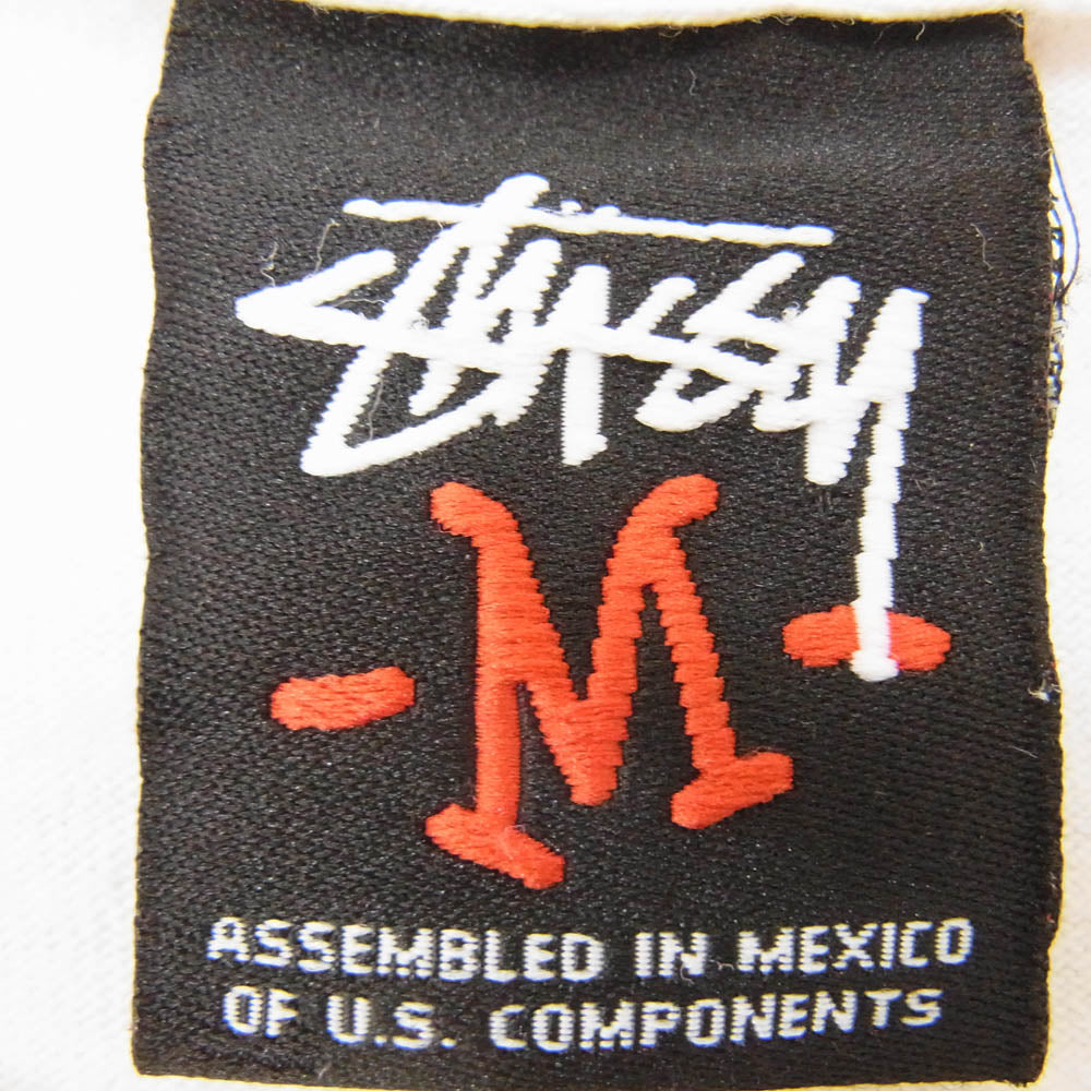 STUSSY ステューシー UNDEFEATED アンディーフィーテッド PLAY DIRTY プレイダーティ 半袖 Tシャツ ホワイト系 M【中古】