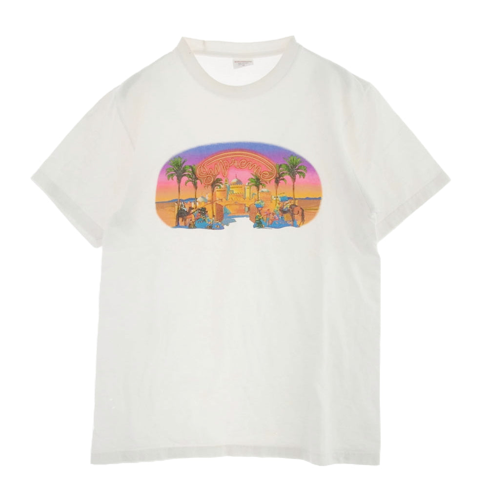 Supreme シュプリーム 17SS MIRAGE TEE ミラージュ Tシャツ ホワイト系 M【中古】