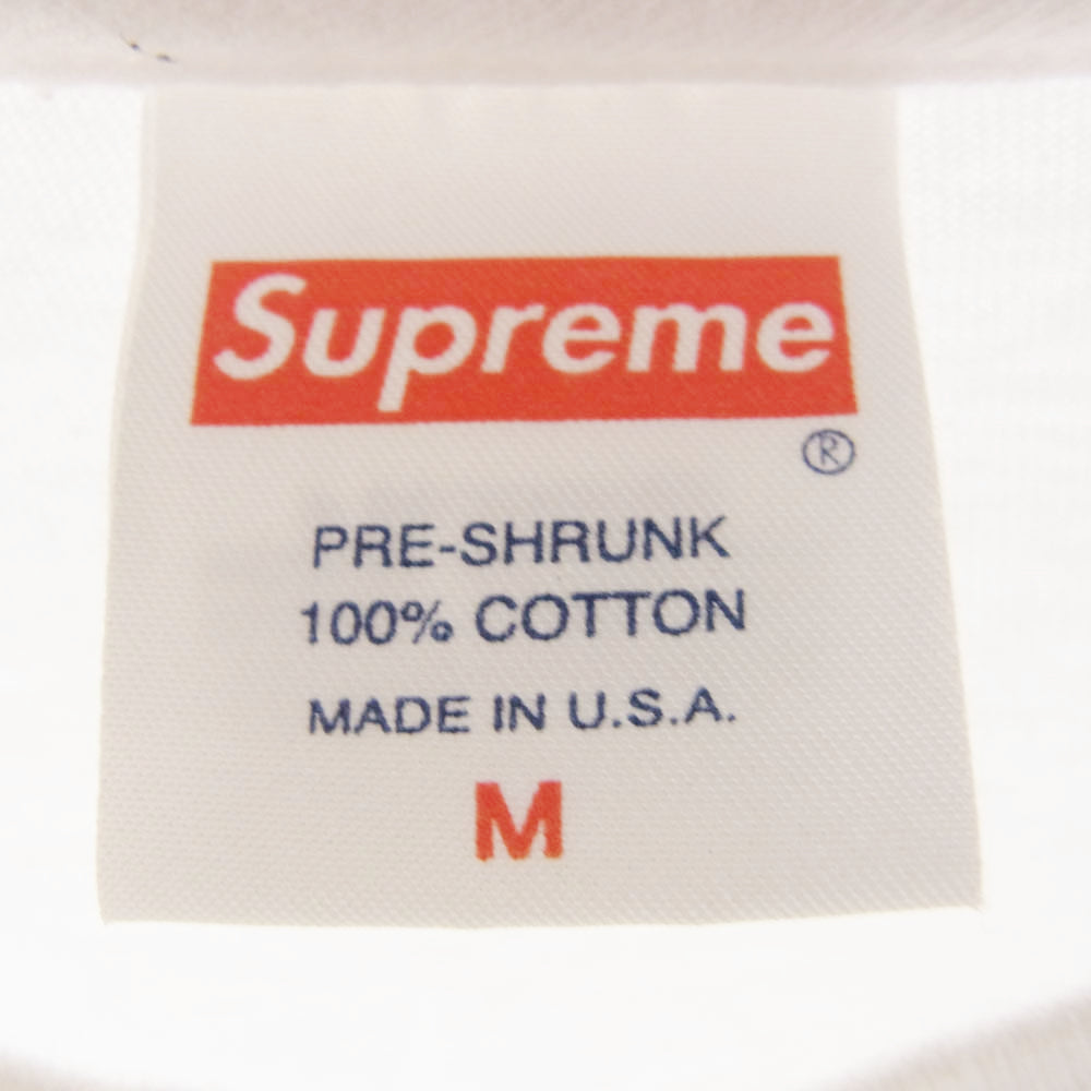 Supreme シュプリーム 17SS MIRAGE TEE ミラージュ Tシャツ ホワイト系 M【中古】