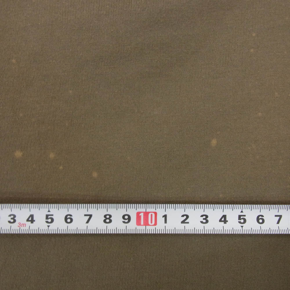 WTAPS ダブルタップス 181ATDT-CSM13 DESIGN WTVUA TEE ロゴプリント 半袖 Tシャツ カーキ系 01　【中古】