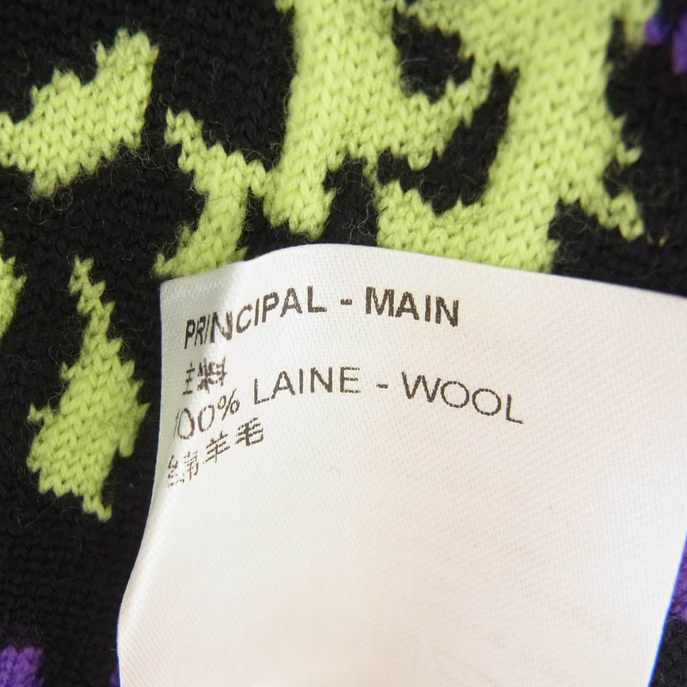 LOUIS VUITTON ルイ・ヴィトン 23SS X87 HON89W シスルインターシャ プルオーバー ニット セーター ホワイト系 M【極上美品】【中古】