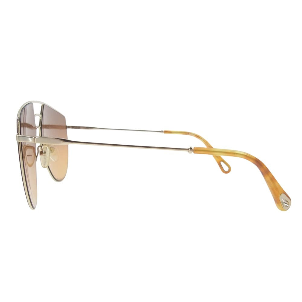 Chloe クロエ CE139S ティアドロップ スクエア サングラス アイウェア 62□13 140【中古】