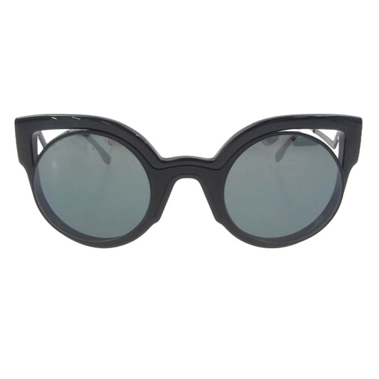 FENDI フェンディ 0137/S Paradeyes Grey Mirror Cat Eye キャットアイ サングラス アイウェア ブラック系 49□28 140【中古】