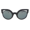FENDI フェンディ 0137/S Paradeyes Grey Mirror Cat Eye キャットアイ サングラス アイウェア ブラック系 49□28 140【中古】