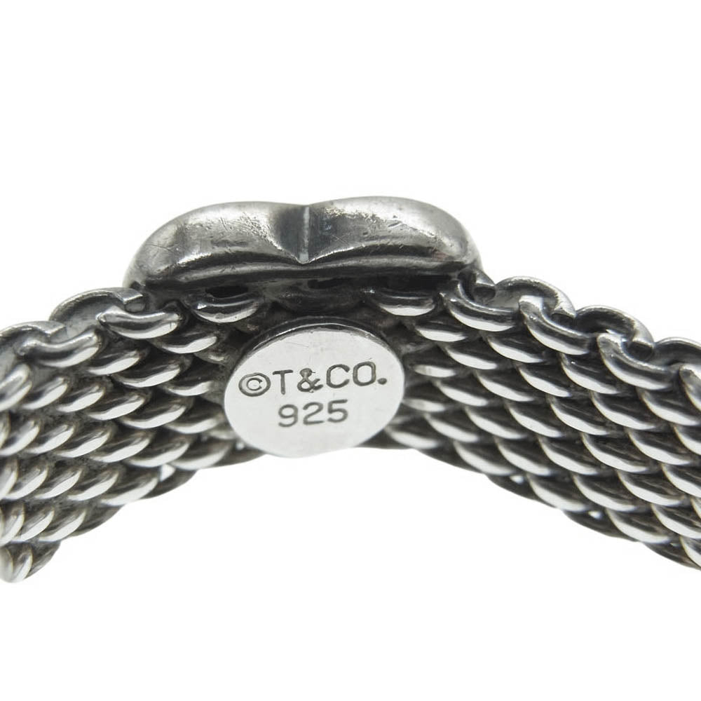 TIFFANY&Co. ティファニー サマセット ハート リング シルバー系 9.5号【中古】
