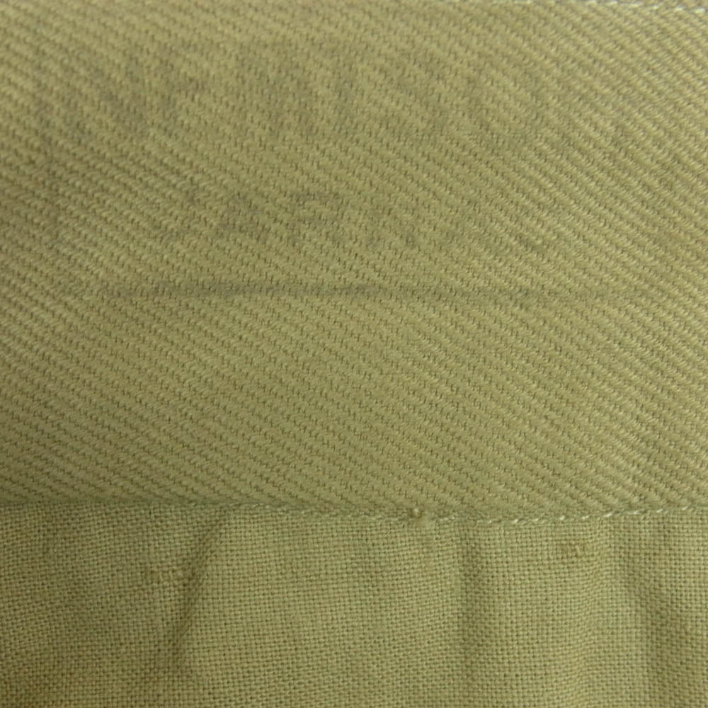 フランス軍 M-52 2タック チノ トラウザー パンツ ベージュ系 26【中古】