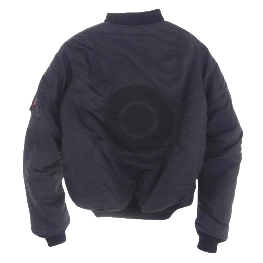 WTAPS ダブルタップス 16AW 162GWDT-JKM04 JACKET NYLON TWILL MA-1 ボンバー ミリタリー ジャケット ブラック系 S【中古】