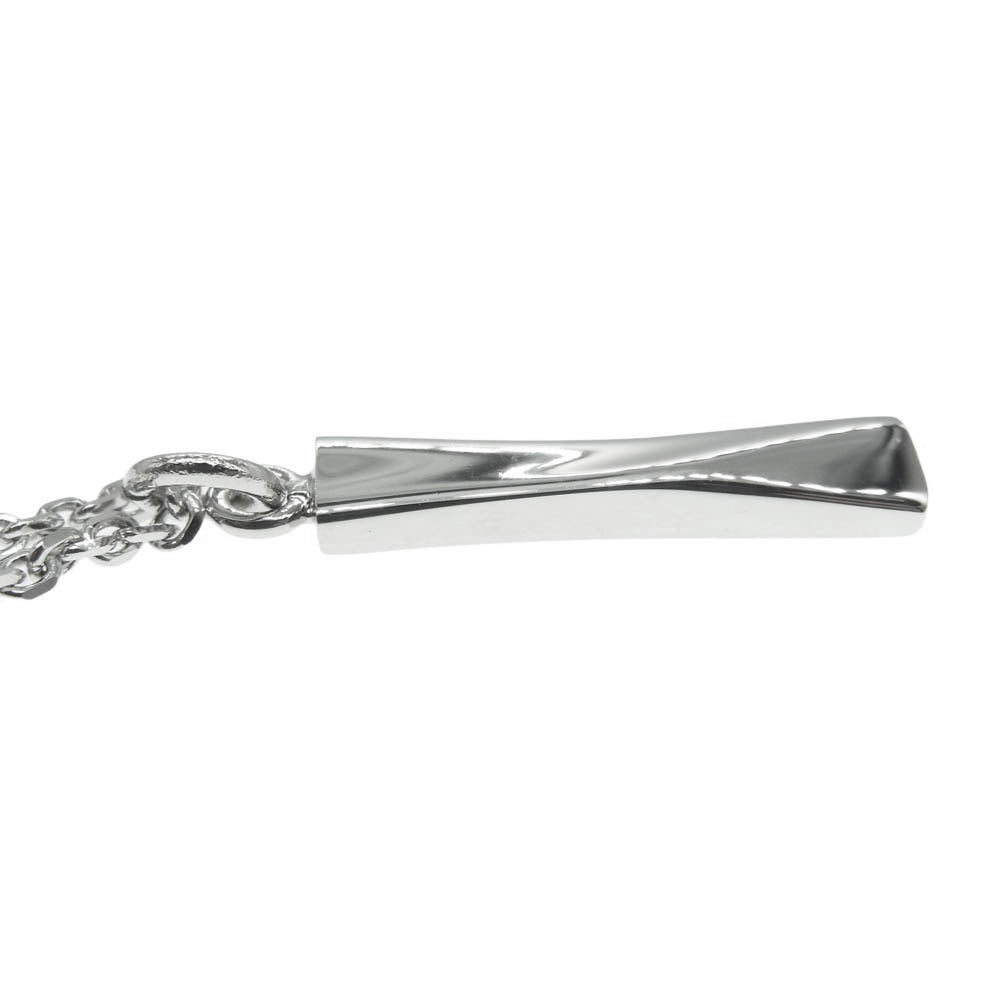 Paul Smith ポール・スミス マルチストライプ ネックレス シルバー系【新古品】【未使用】【中古】