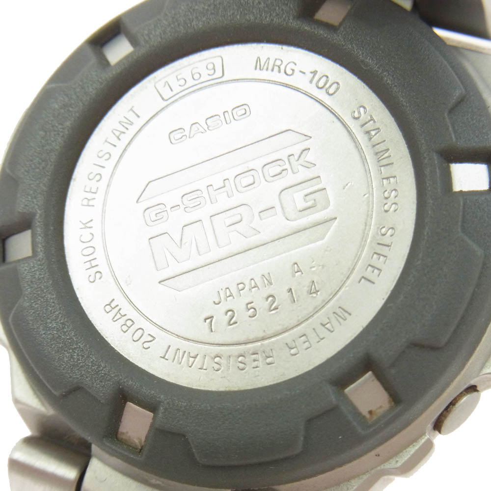 CASIO G-SHOCK カシオ ジーショック 20BAR MRG-100 シルバー系【中古】