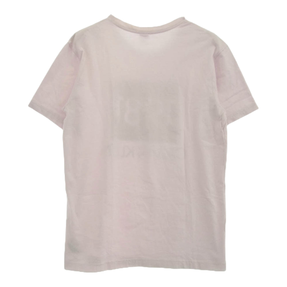 CALVIN KLEIN カルバンクライン 1981 ロゴ プリント 半袖 Tシャツ ピンク系 S【中古】