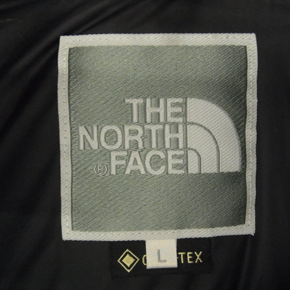 THE NORTH FACE ノースフェイス NDW91935 Moutain Down Coat ファー付き マウンテン ダウン コート ジャケット ブラック系 L【中古】