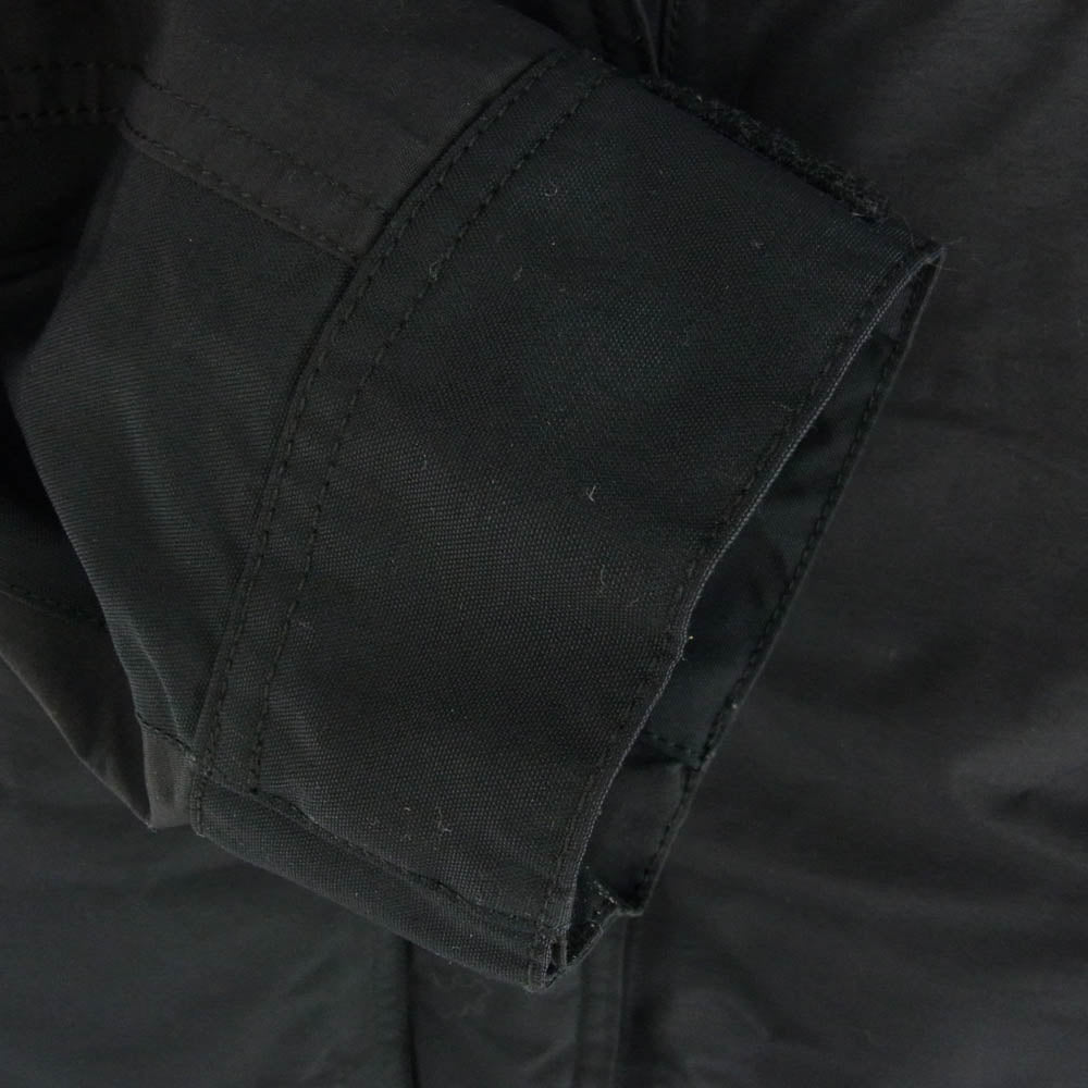 THE NORTH FACE ノースフェイス NDW91935 Moutain Down Coat ファー付き マウンテン ダウン コート ジャケット ブラック系 L【中古】