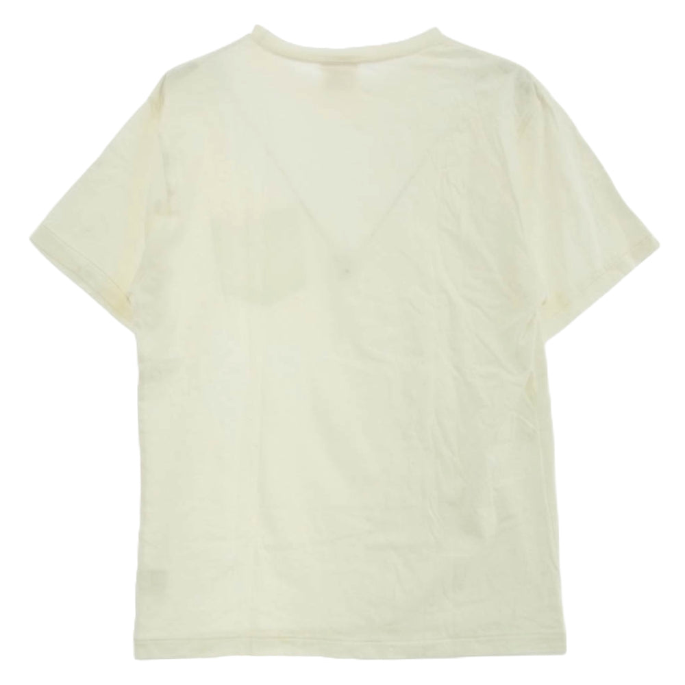 GLADHAND & Co. グラッドハンド クルーネック 半袖 ポケット Tシャツ オフホワイト系 M【中古】