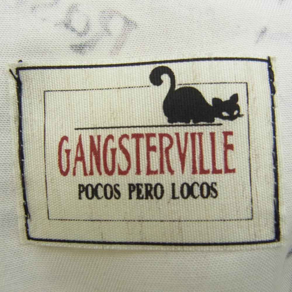 GANGSTERVILLE ギャングスタービル 14SS GSV-14-SS-21 総柄 オープンカラー 半袖 シャツ マルチカラー系 M【中古】