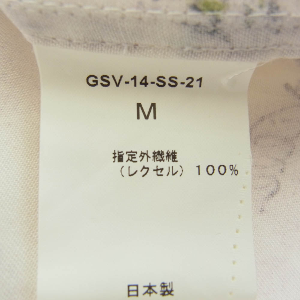 GANGSTERVILLE ギャングスタービル 14SS GSV-14-SS-21 総柄 オープンカラー 半袖 シャツ マルチカラー系 M【中古】