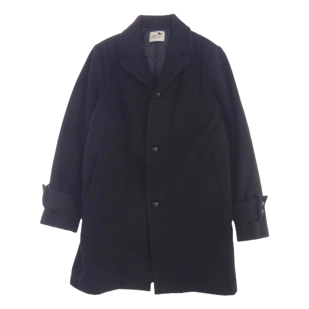 GANGSTERVILLE ギャングスタービル 13AW GSV-13-AW-09 CHESTERFIELD COAT チェスター ウール コート ブラック系 S【中古】