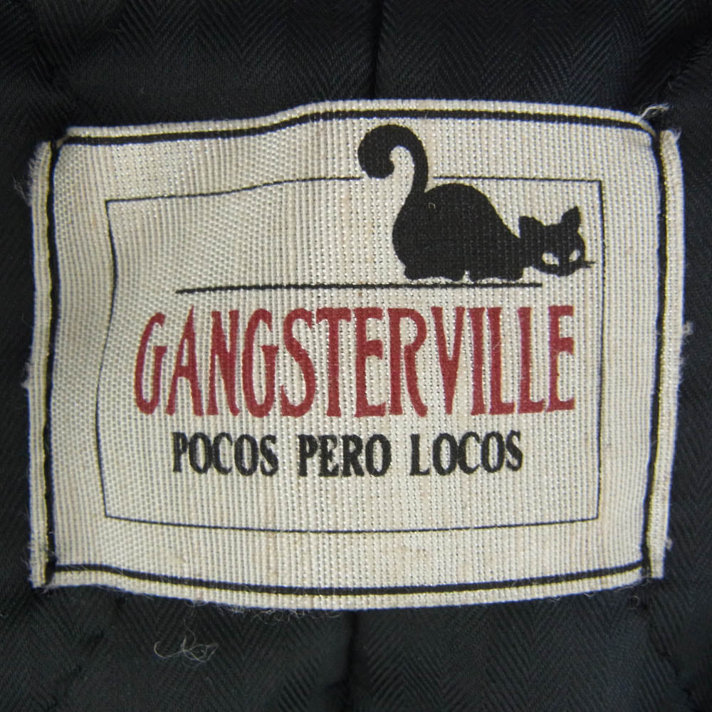GANGSTERVILLE ギャングスタービル 13AW GSV-13-AW-09 CHESTERFIELD COAT チェスター ウール コート ブラック系 S【中古】