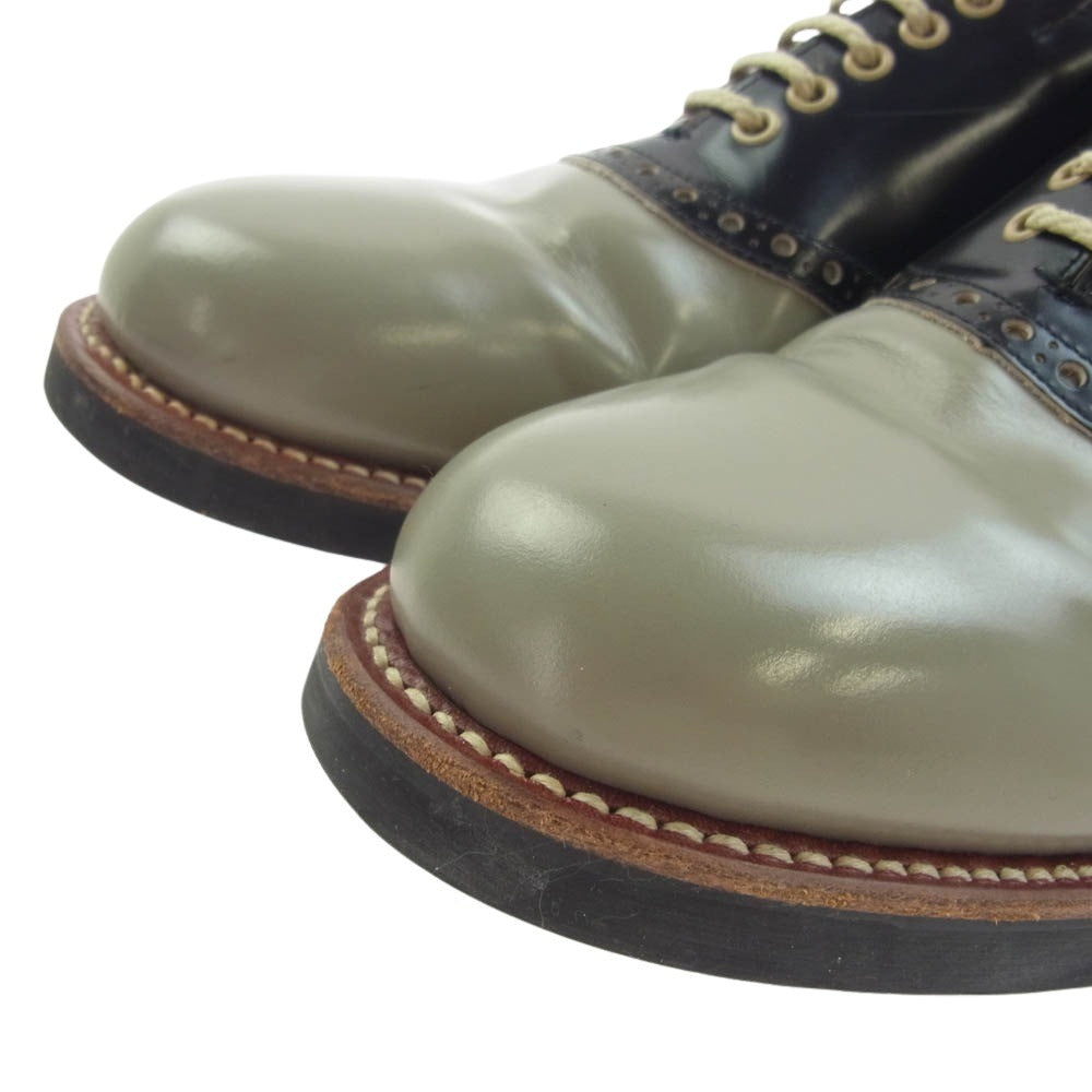 GLADHAND & Co. グラッドハンド × REGAL リーガル 606S GHEB レザー サドル シューズ マルチカラー系 27【中古】