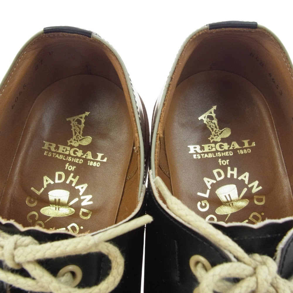 GLADHAND & Co. グラッドハンド × REGAL リーガル 606S GHEB レザー サドル シューズ マルチカラー系 27【中古】