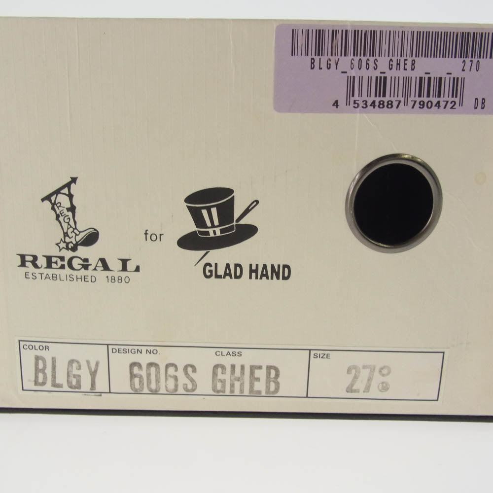 GLADHAND & Co. グラッドハンド × REGAL リーガル 606S GHEB レザー サドル シューズ マルチカラー系 27【中古】