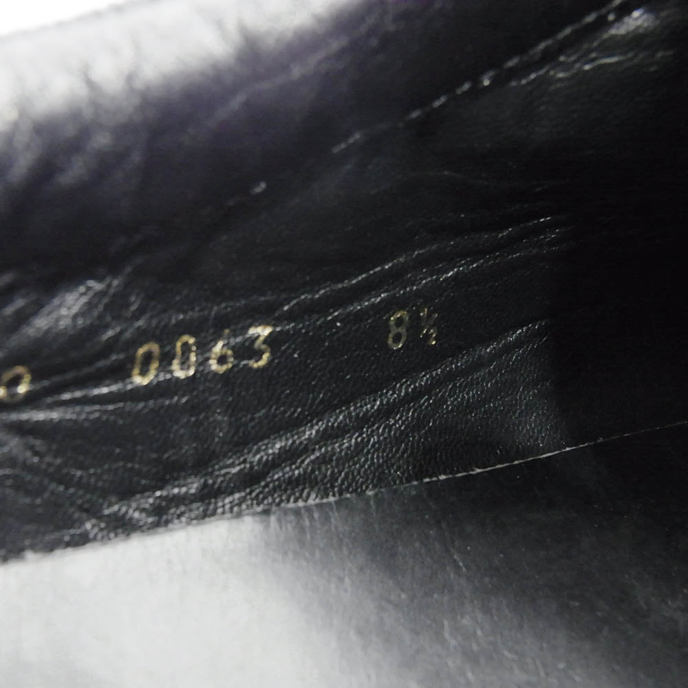 LOUIS VUITTON ルイ・ヴィトン MA0082 モノグラム キャンバス レザー ローカット スニーカー ガムソール ブラック ブラック系 8.5【中古】