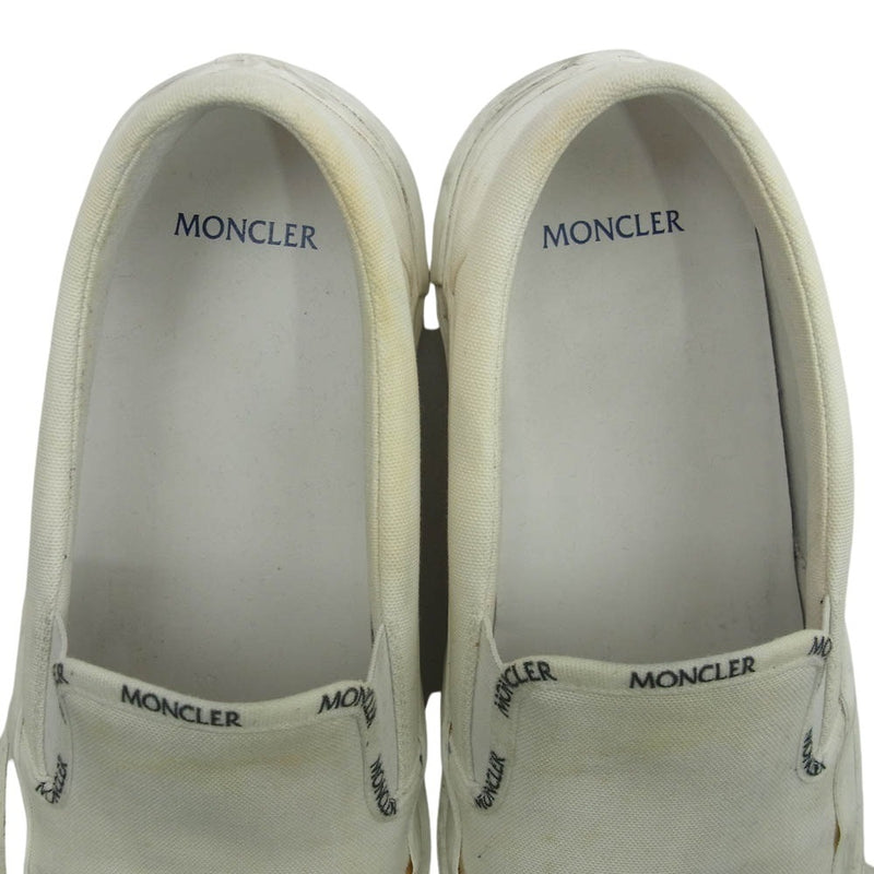 MONCLER モンクレール GLISSIERE TRI SLIP-ON ロゴ スリッポン