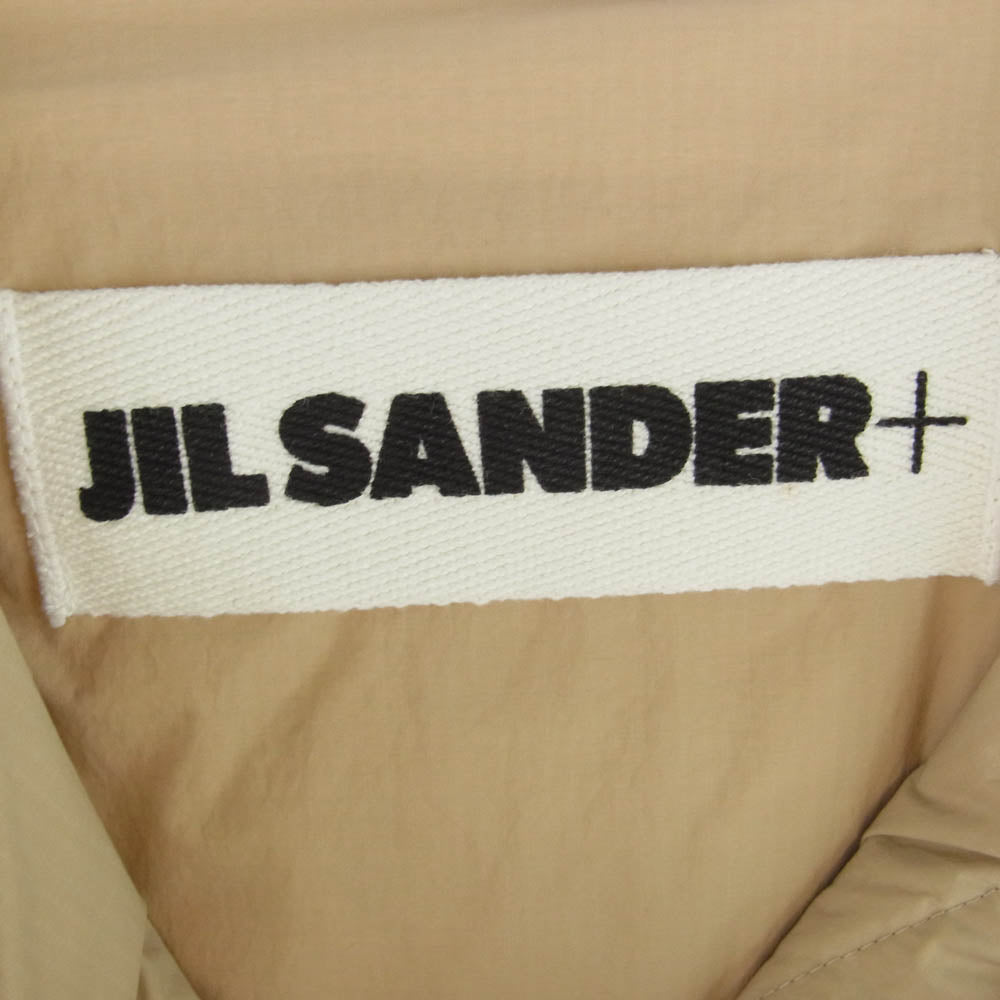 JIL SANDER+ ジルサンダープラス JPPS440394 キルティング ダウン ジャケット ベージュ系 38【中古】