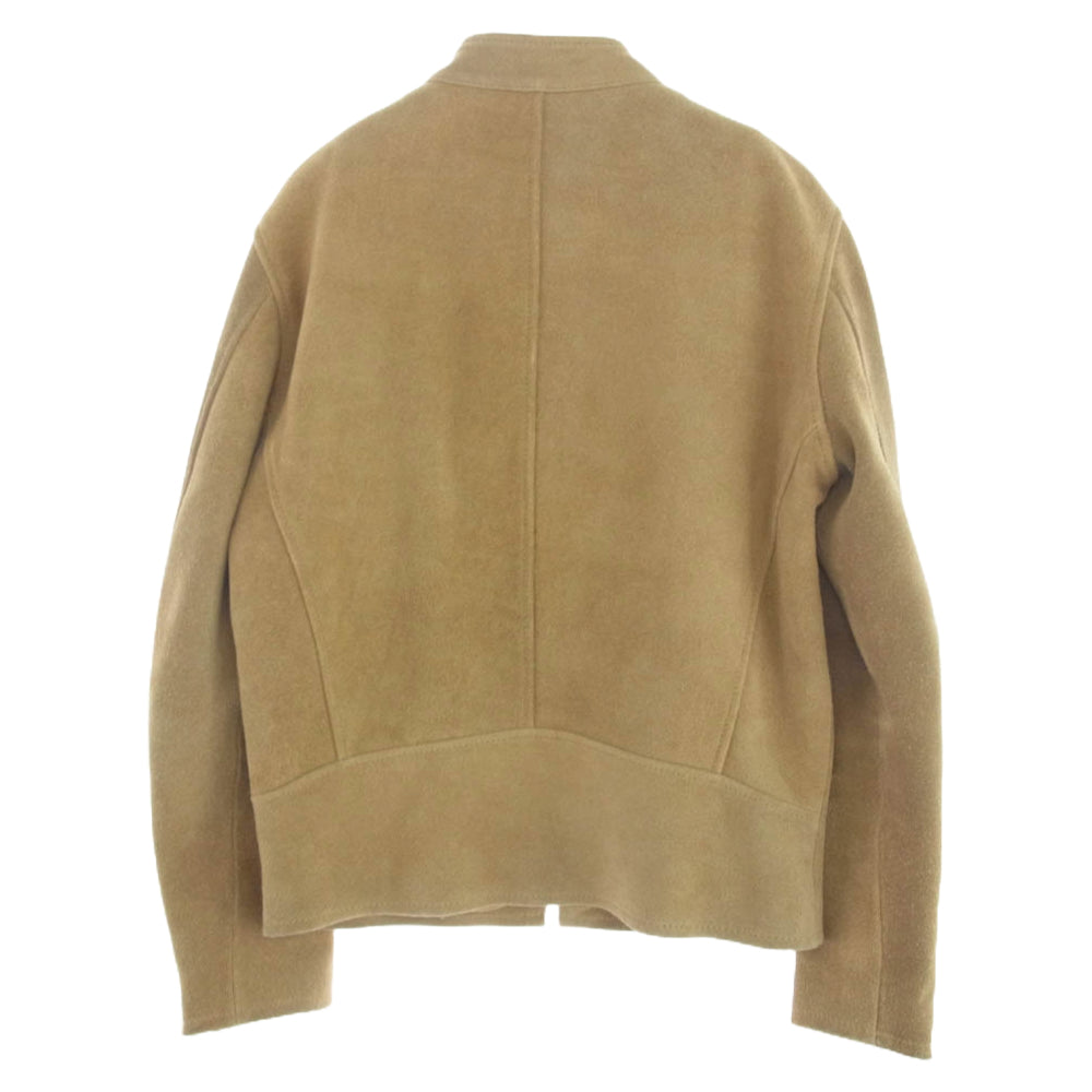 STANDARD CALIFORNIA スタンダードカリフォルニア SD Suede Single Riders Jacket スエード スウェード シングル ライダース ジャケット ベージュ系 M【中古】