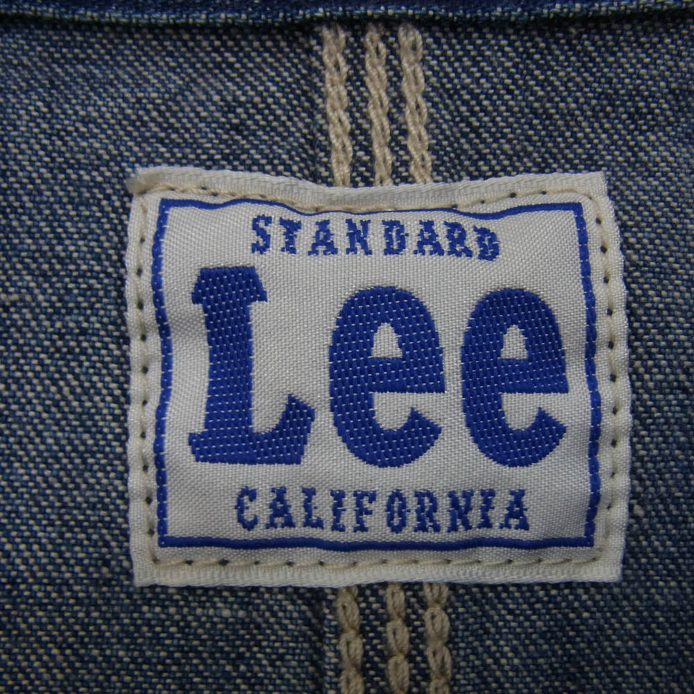 STANDARD CALIFORNIA スタンダードカリフォルニア × Lee リー SD Coverall Jacket Vintage Wash カバーオール ジャケット ビンテージ ヴィンテージ ウォッシュ インディゴブルー系 M【美品】【中古】