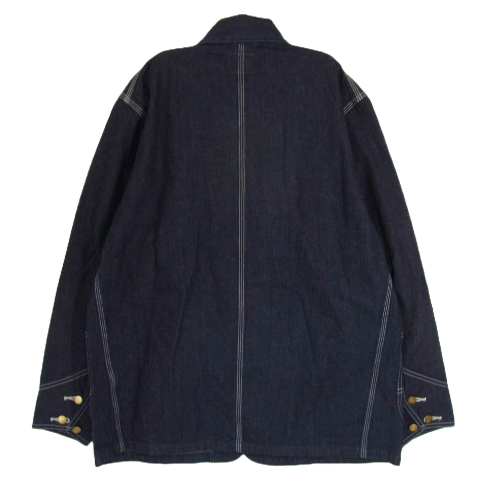 STANDARD CALIFORNIA スタンダードカリフォルニア × Lee リー SD Coverall Jacket Vintage Wash カバーオール ジャケット ビンテージ ヴィンテージ リミテッド ワンウォッシュ インディゴブルー系 M【美品】【中古】