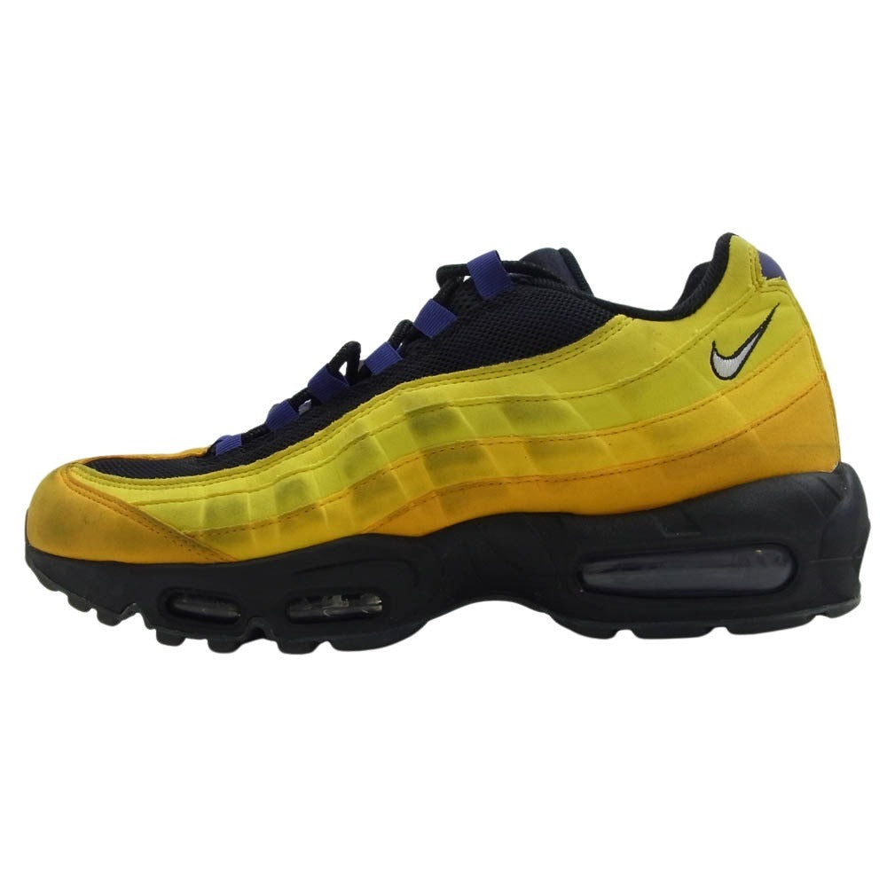 NIKE ナイキ CZ3624-001 Air Max 95 NRG Lebron Lakers エアマックス エナジー レブロン レイカーズ スニーカー イエロー系 ブラック系 パープル系 27.5cm【中古】