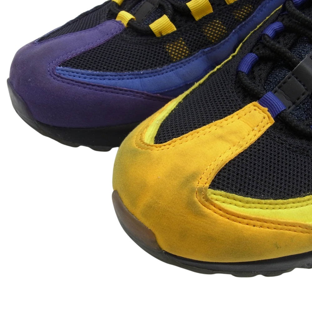 NIKE ナイキ CZ3624-001 Air Max 95 NRG Lebron Lakers エアマックス エナジー レブロン レイカーズ スニーカー イエロー系 ブラック系 パープル系 27.5cm【中古】
