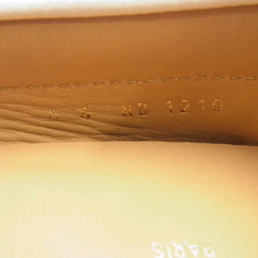 LOUIS VUITTON ルイ・ヴィトン ND1210 ドライビング モカシン シューズ オフホワイト系 8【中古】