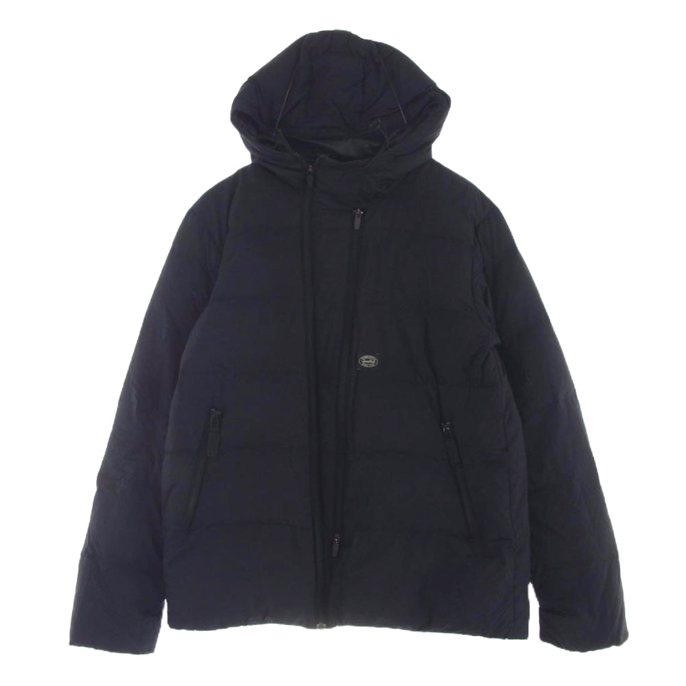 snowpeak スノーピーク JK-15AU601 フード付き ダウン ジャケット ブラック系 L【中古】