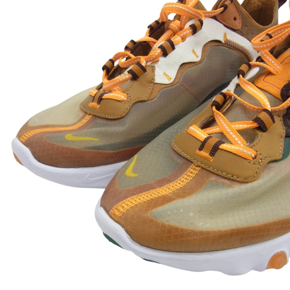 NIKE ナイキ CJ6897-113 REACT ELEMENT 87 ORANGE/GREEN リアクトエレメント 87 スニーカー 28cm【中古】
