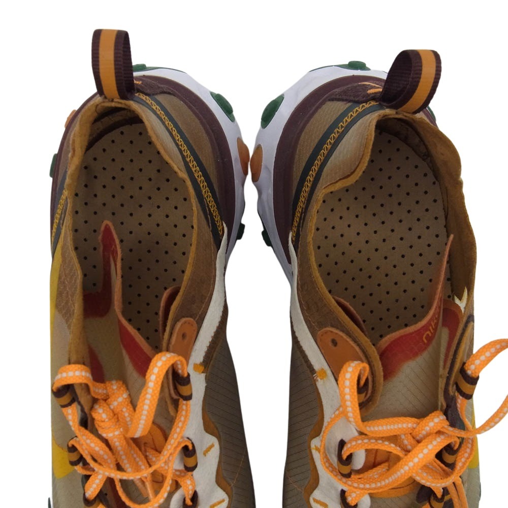 NIKE ナイキ CJ6897-113 REACT ELEMENT 87 ORANGE/GREEN リアクトエレメント 87 スニーカー 28cm【中古】