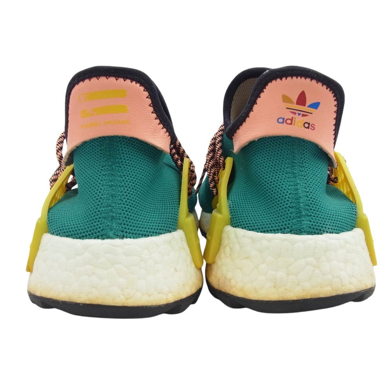 adidas アディダス AC7188 × PHARRELL WILLIAMS ファレル ウィリアムス NMD ヒューマン レース トレイル フー クラウズ スニーカー 27cm【中古】