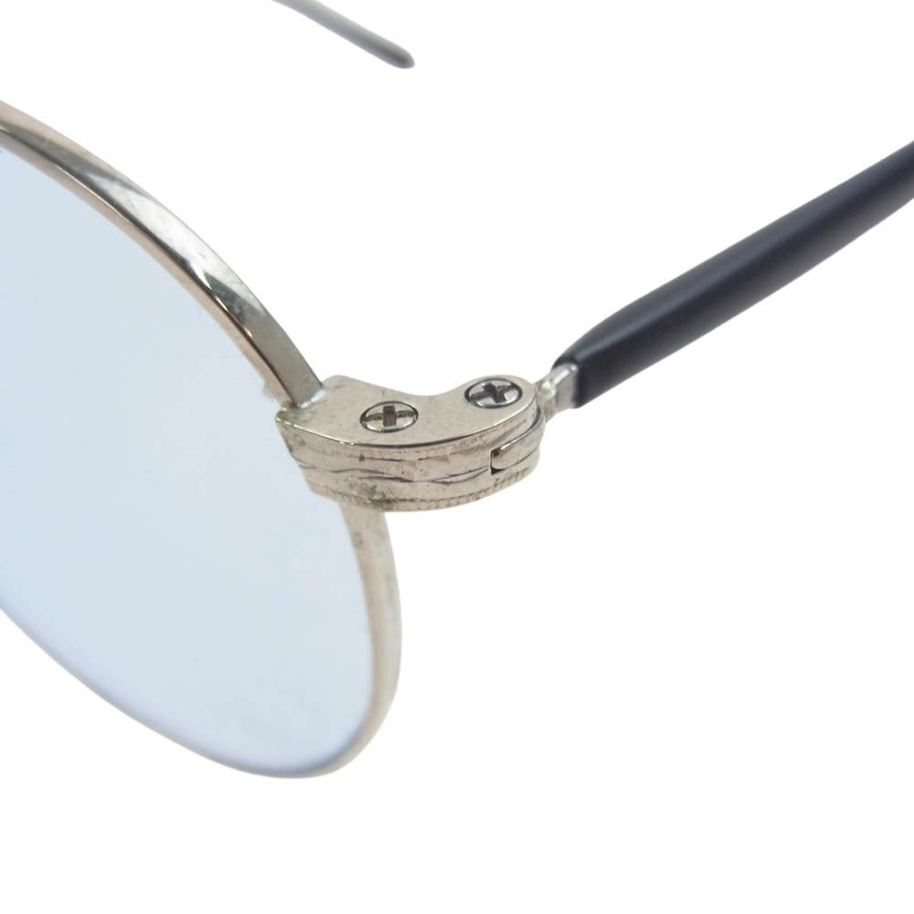 UNITED ARROWS ユナイテッドアローズ × KANEKO OPTICAL カネコオプティカル サングラス アイウェア フレーム：シルバー系、ブラック系　レンズ：ブルー系【中古】